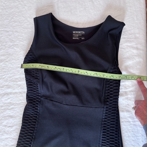 Mondetta Performance &Luxury Dress Black Sleeveless,Built in Bra Size XS - Picture 5 of 10